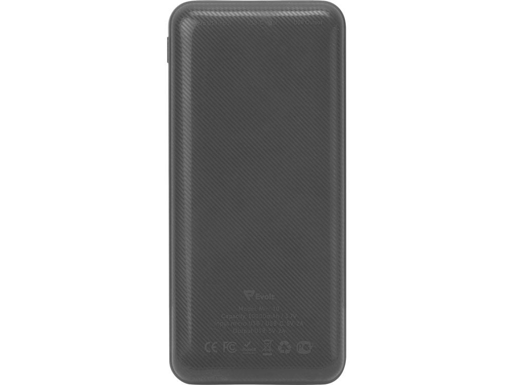 Внешний аккумулятор Evolt Mini-10, 10000 mAh, серый - фото 5 - id-p113310159