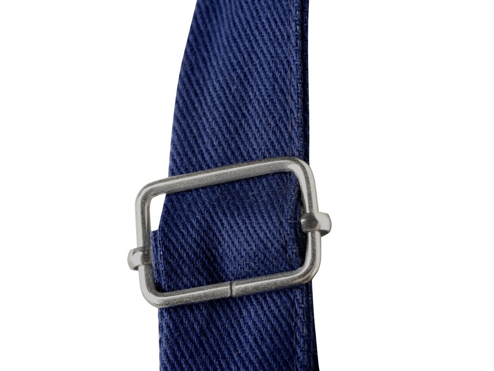 Хлопковый фартук Delight с карманом и регулируемыми завязками, синий нэйви - фото 6 - id-p113310198