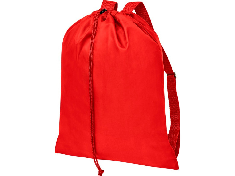 Рюкзак со шнурком и затяжками Oriole, красный - фото 1 - id-p113310344