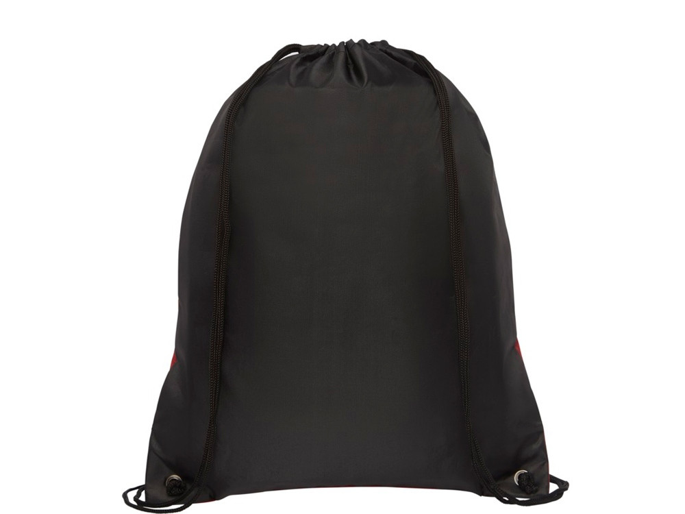 Складной рюкзак со шнурком Hoss, heather dark red - фото 4 - id-p113310360