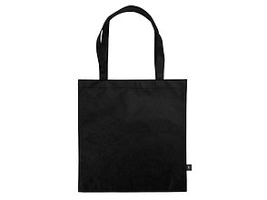 Сумка-шоппер Reviver из нетканого переработанного материала RPET, черный, фото 4