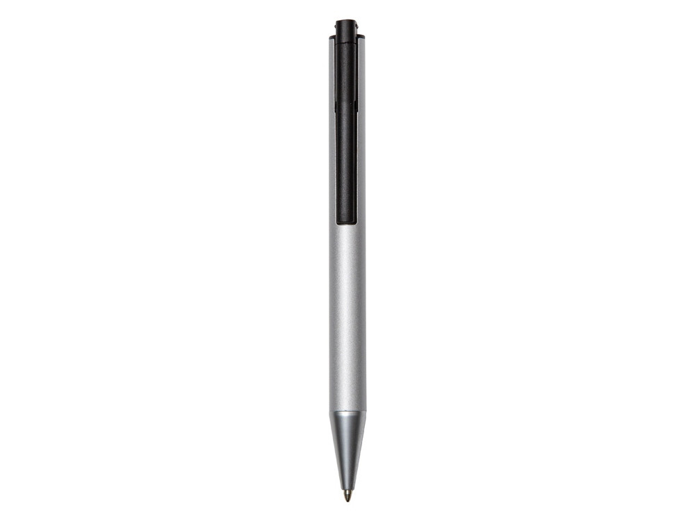 Металлическая шариковая ручка с флеш-картой на 8 Гб Jobs, серебристая - фото 2 - id-p113311833
