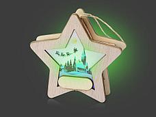 Подвеска с подсветкой, звезда, фото 5