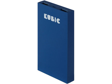 Внешний аккумулятор Kubic PB10X Blue, 10 000 мАч, Soft-touch, синий, фото 2