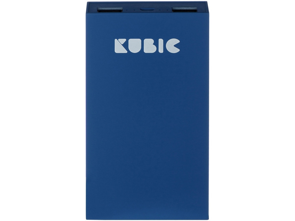 Внешний аккумулятор Kubic PB10X Blue, 10 000 мАч, Soft-touch, синий - фото 3 - id-p113310484