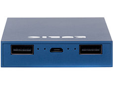 Внешний аккумулятор Kubic PB10X Blue, 10 000 мАч, Soft-touch, синий, фото 3