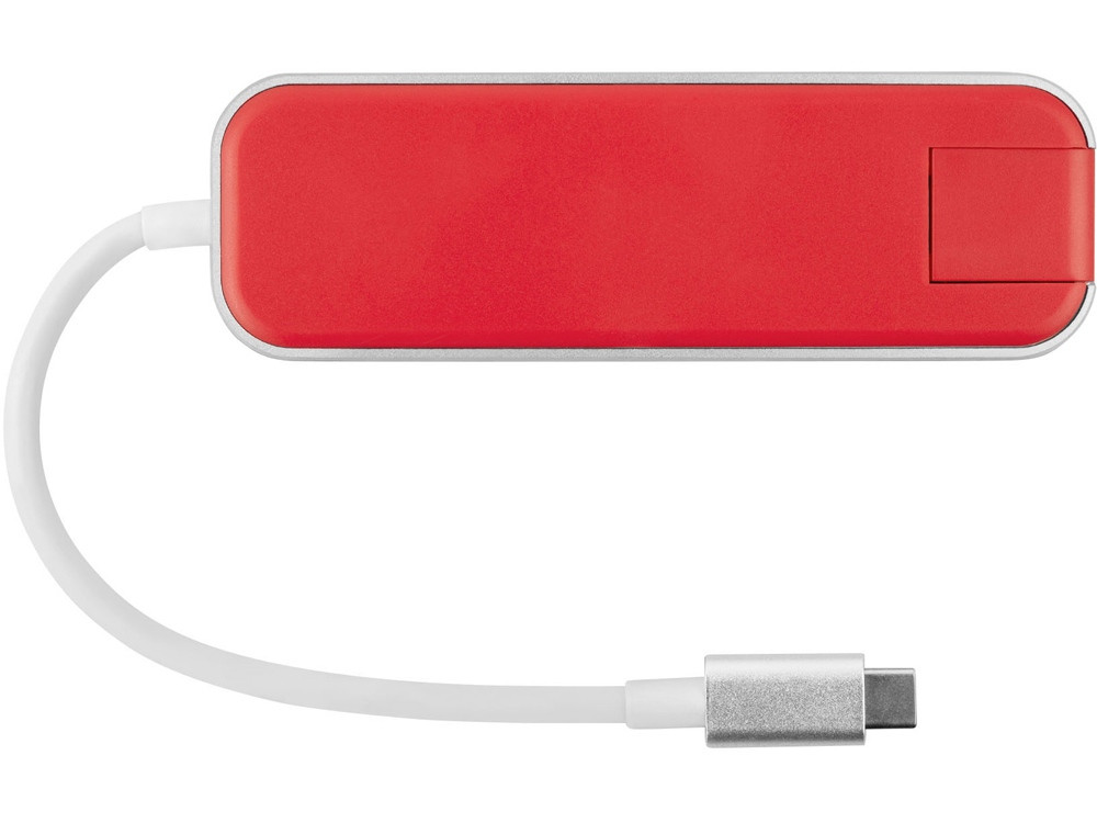 Хаб USB Rombica Type-C Chronos Red - фото 2 - id-p113310487