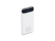 RIVACASE VA2540 (10 000mAh), QC/PD 20W внешний аккумулятор с дисплеем, белый 12/48, фото 3