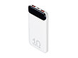 RIVACASE VA2540 (10 000mAh), QC/PD 20W внешний аккумулятор с дисплеем, белый 12/48, фото 11