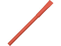 Ручка картонная с колпачком Recycled, красный (Р)