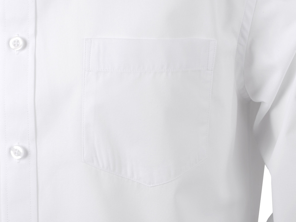 Рубашка Houston мужская с длинным рукавом, белый - фото 4 - id-p113311346