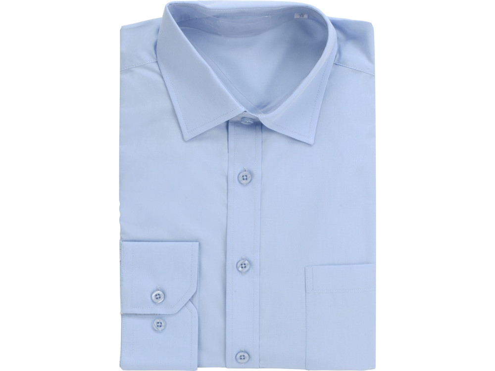 Рубашка Houston мужская с длинным рукавом, голубой - фото 8 - id-p113311353