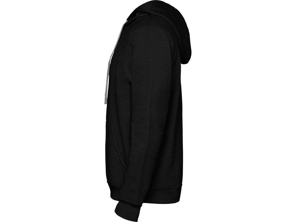 Толстовка с капюшоном Urban мужская, черный/серый - фото 3 - id-p113312238