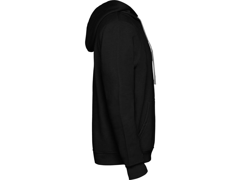 Толстовка с капюшоном Urban мужская, черный/серый - фото 4 - id-p113312239