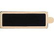 USB 2.0- флешка на 32 Гб c подсветкой логотипа Hook LED, темно-серый, красная подсветка, фото 2