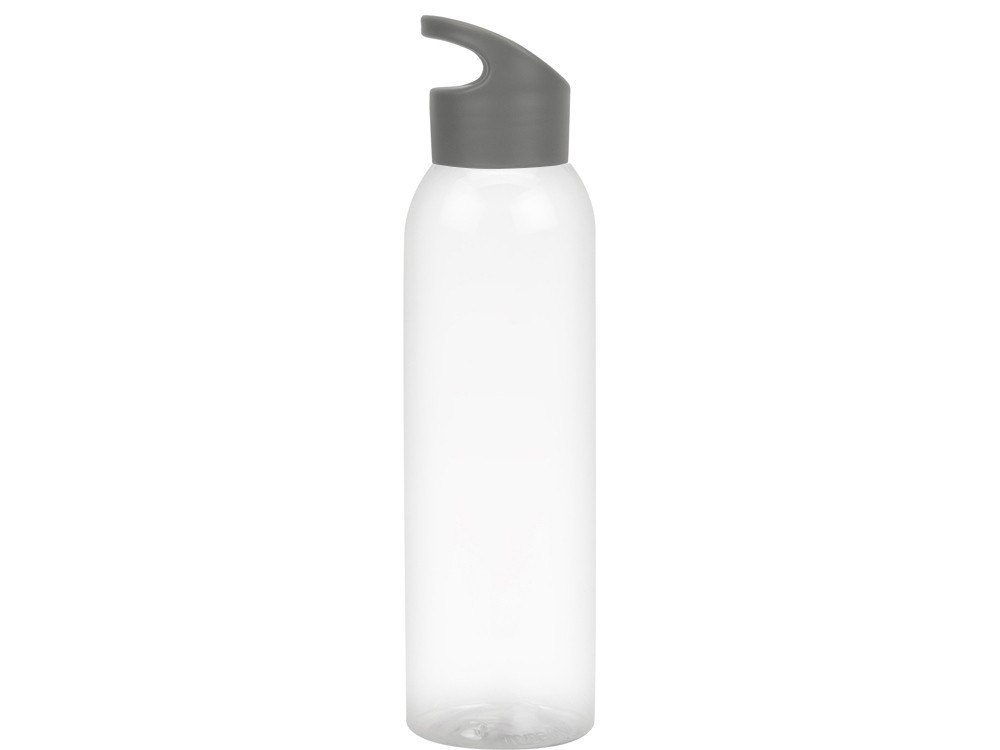 Бутылка для воды Plain 2 630 мл, прозрачный/серый - фото 2 - id-p113312810