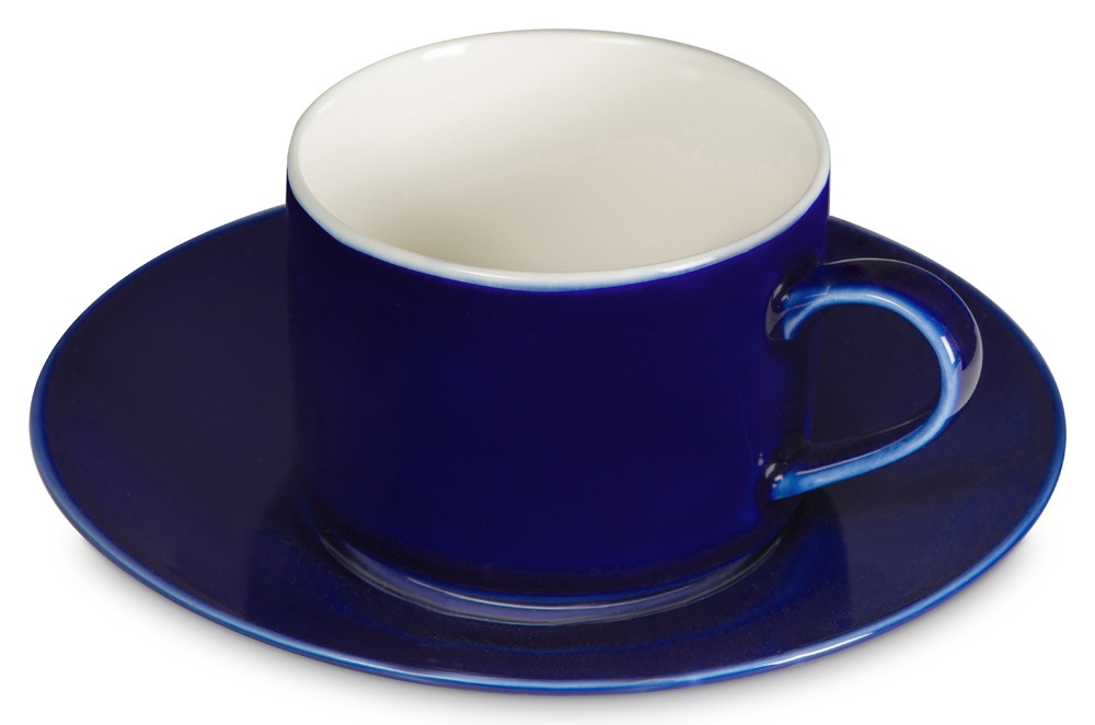 Чайная пара прямой формы Phyto, 250мл, темно-синий - фото 1 - id-p113312832