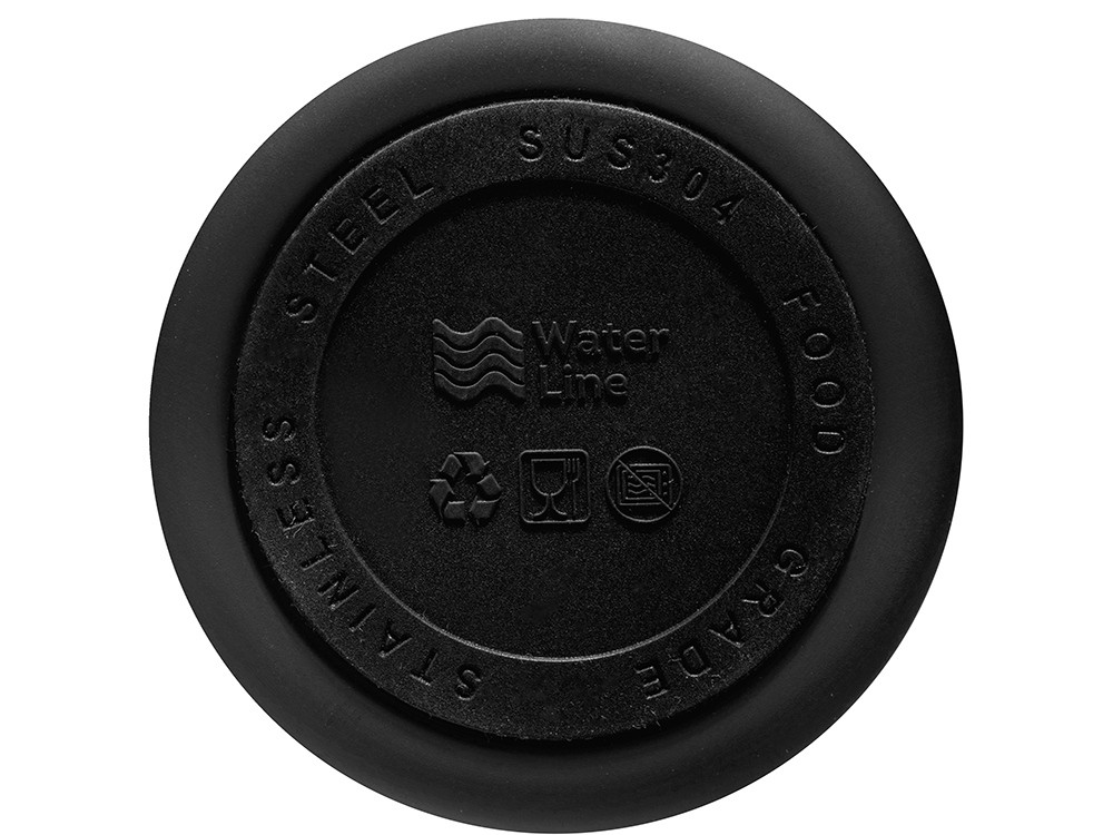Вакуумная термокружка Waterline c кнопкой Guard, 400 мл, черный - фото 8 - id-p113312853