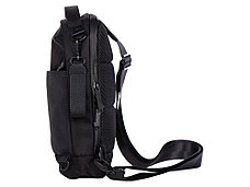 Рюкзак на одно плечо Silken, черный, фото 3