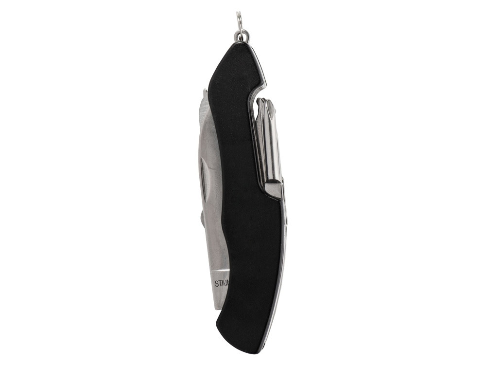Мультитул-складной нож Demi 11-в-1, серебристый/черный - фото 4 - id-p113314138