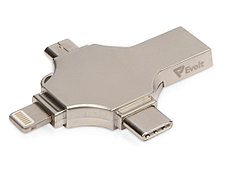 USB-флешка 3.0 на 32 Гб 4-в-1 Ultra в пакетике, фото 3