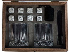 Набор для виски Jack с бокалами в подарочной шкатулке, фото 2