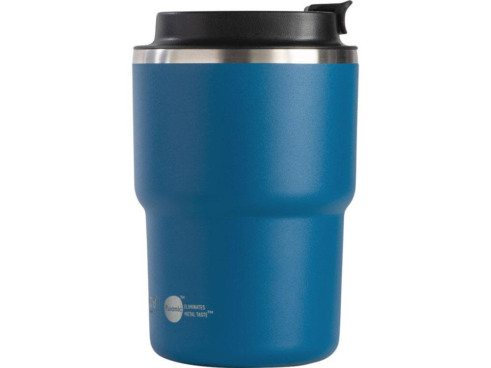 Вакуумная термокружка с внутренним керамическим покрытием Coffee Express, 360 мл, синий - фото 7 - id-p113313814