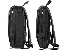 Расширяющийся рюкзак Slimbag для ноутбука 15,6, черный, фото 3