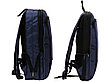 Расширяющийся рюкзак Slimbag для ноутбука 15,6, синий, фото 2