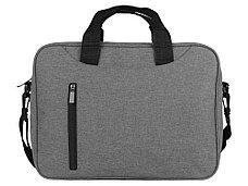 Сумка для ноутбука Wing с вертикальным наружным карманом, серый (Р), фото 3