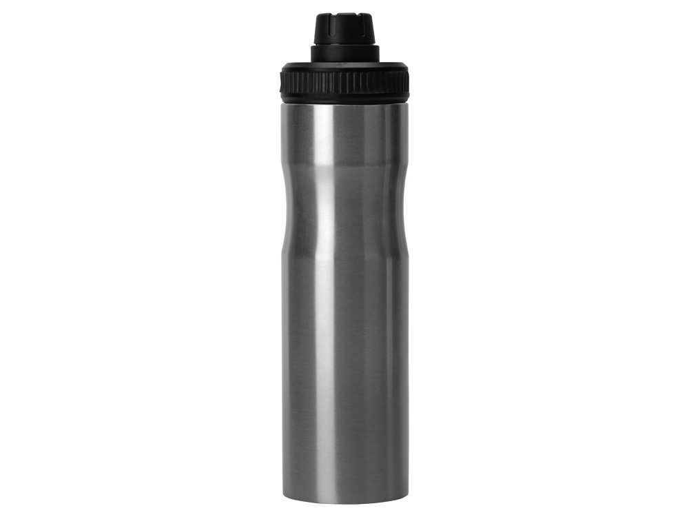 Бутылка для воды Supply Waterline, нерж сталь, 850 мл, серебристый/черный - фото 5 - id-p113314449