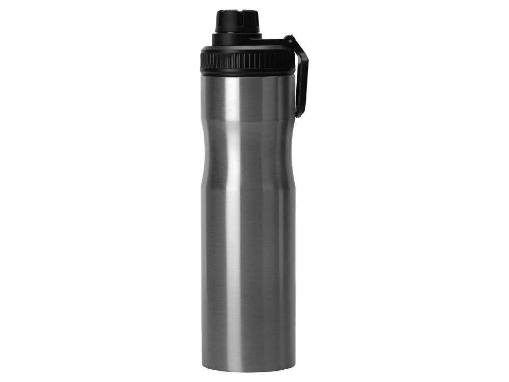 Бутылка для воды Supply Waterline, нерж сталь, 850 мл, серебристый/черный - фото 6 - id-p113314449