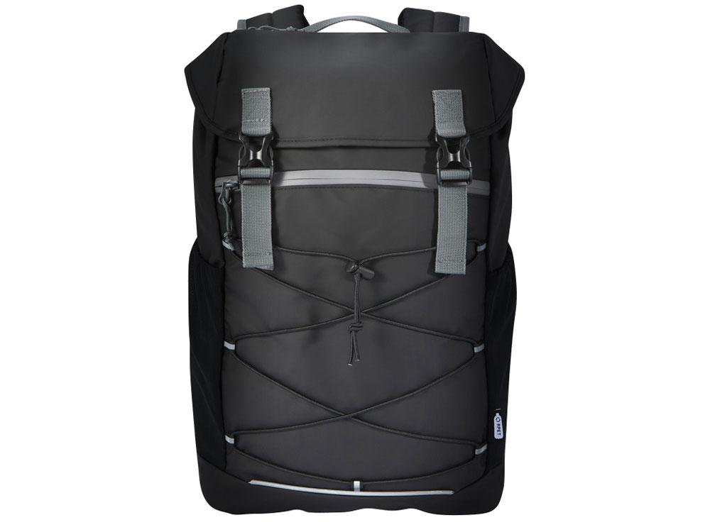 Водонепроницаемый рюкзак Aqua для ноутбука с диагональю экрана 15,6 дюйма, сплошной черный - фото 4 - id-p113314498