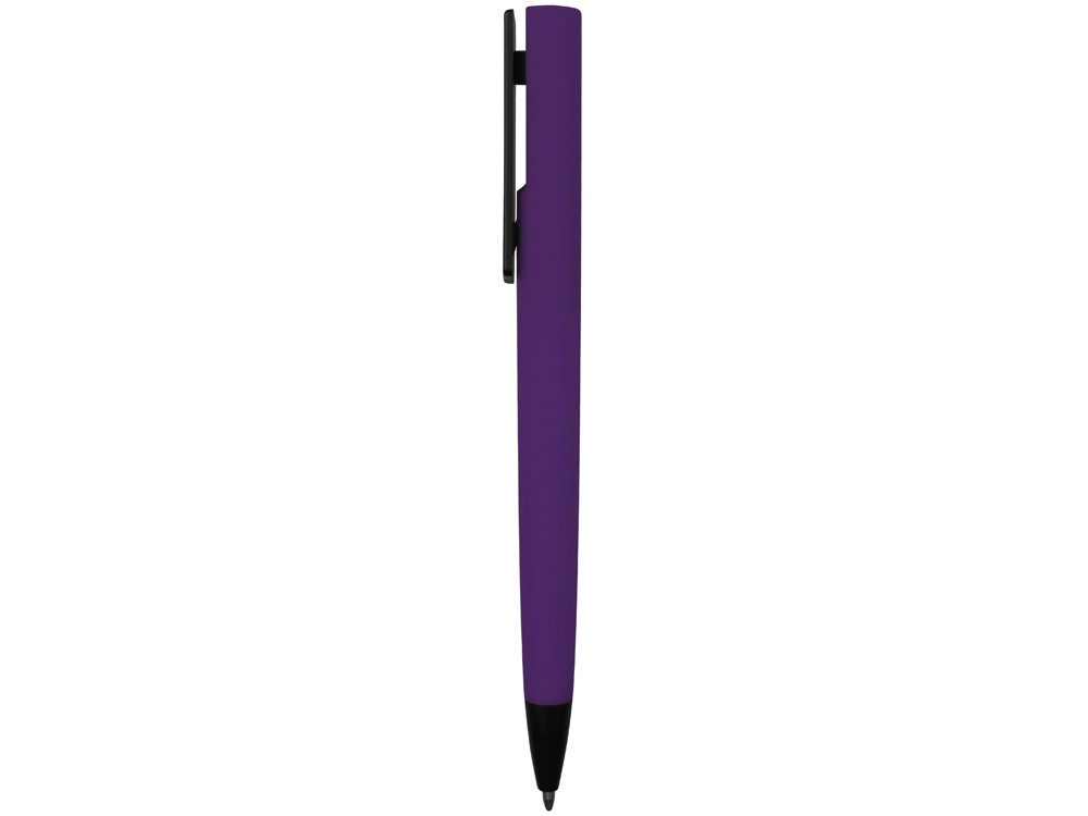 Ручка пластиковая шариковая C1 софт-тач, фиолетовый - фото 3 - id-p113314706