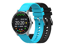 Умные часы HIPER IoT Watch GT, черный/ голубой, фото 3