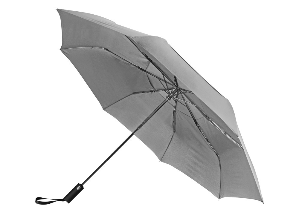 Зонт-автомат складной Canopy, серый (P) - фото 2 - id-p113314853