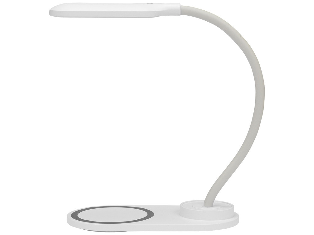 Настольный светильник с беспроводной зарядкой Flamp, белый - фото 5 - id-p113314920
