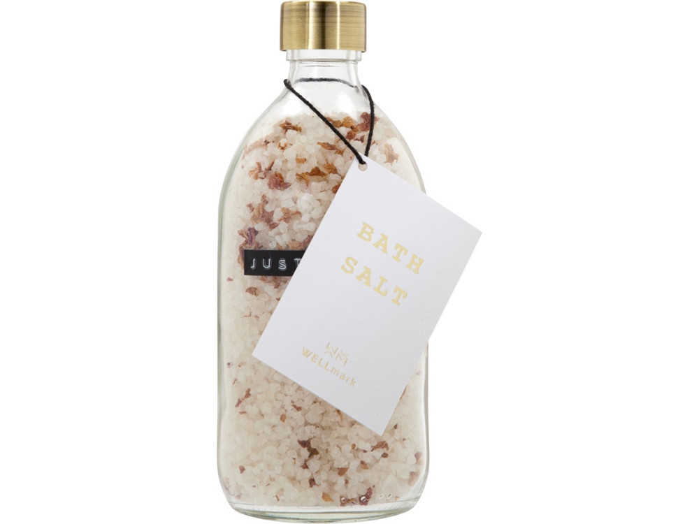 Соль для ванной Wellmark Just Relax объемом 500 мл с ароматом роз - прозрачный - фото 4 - id-p113314926