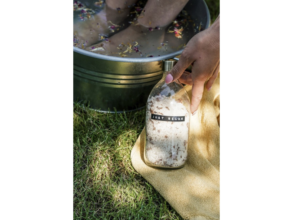 Соль для ванной Wellmark Just Relax объемом 500 мл с ароматом роз - прозрачный - фото 5 - id-p113314926