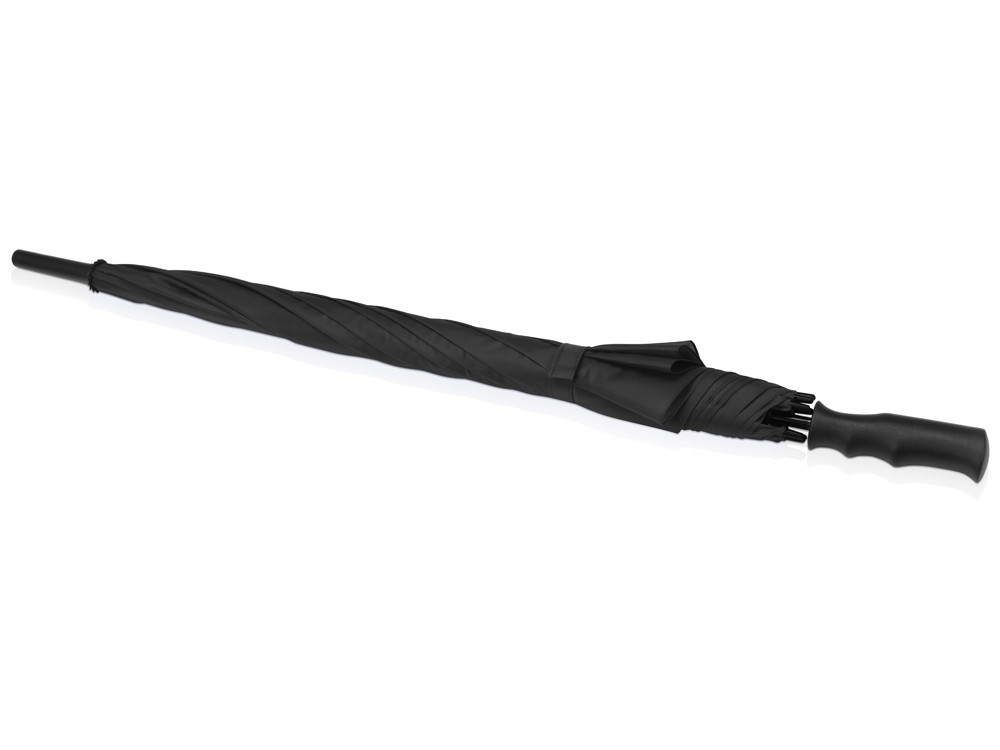 Зонт-трость Concord, полуавтомат, черный - фото 4 - id-p113314934
