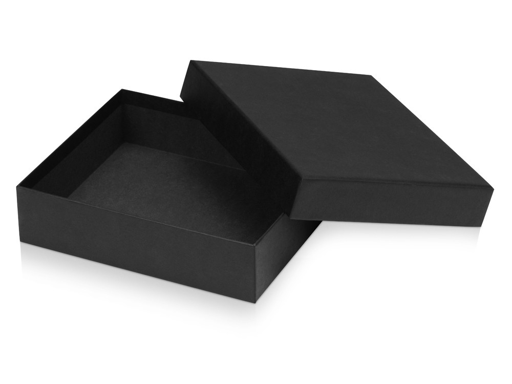 Подарочная коробка с эфалином Obsidian L 243 х 203 х 63, черный - фото 2 - id-p113314959