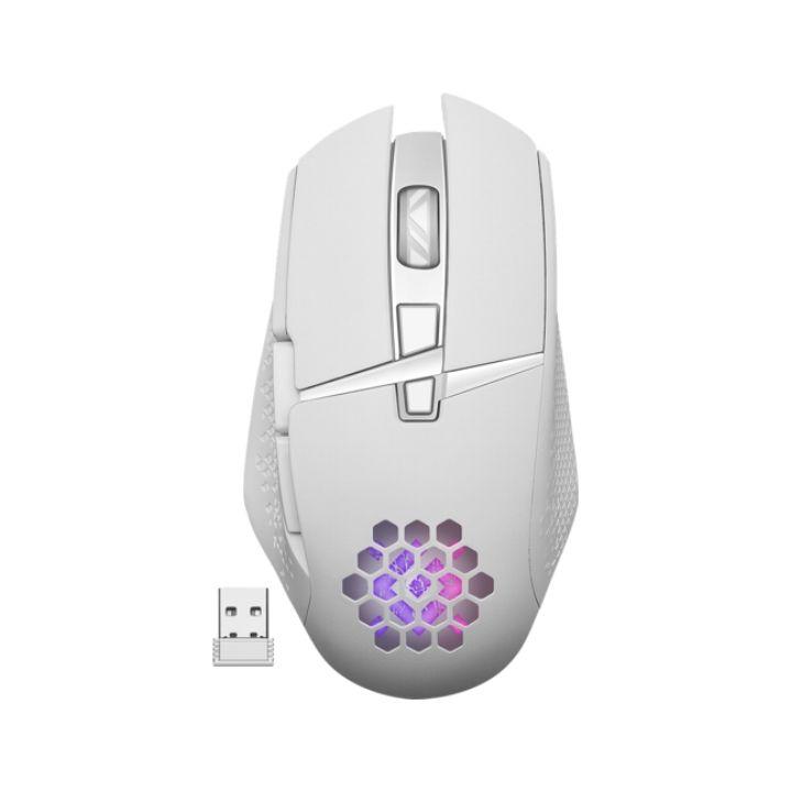 Мышь игровая беспроводная Defender Glory GM-514, LED,7D,400 мАч,3200dpi белый, фото 1