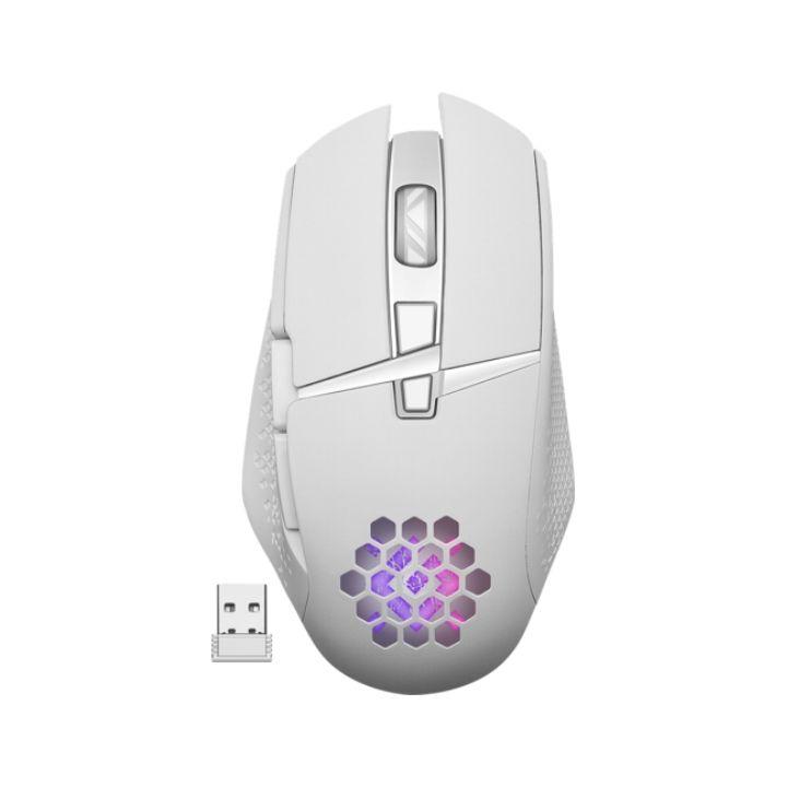 Мышь игровая беспроводная Defender Glory GM-514, LED,7D,400 мАч,3200dpi белый - фото 1 - id-p113316077