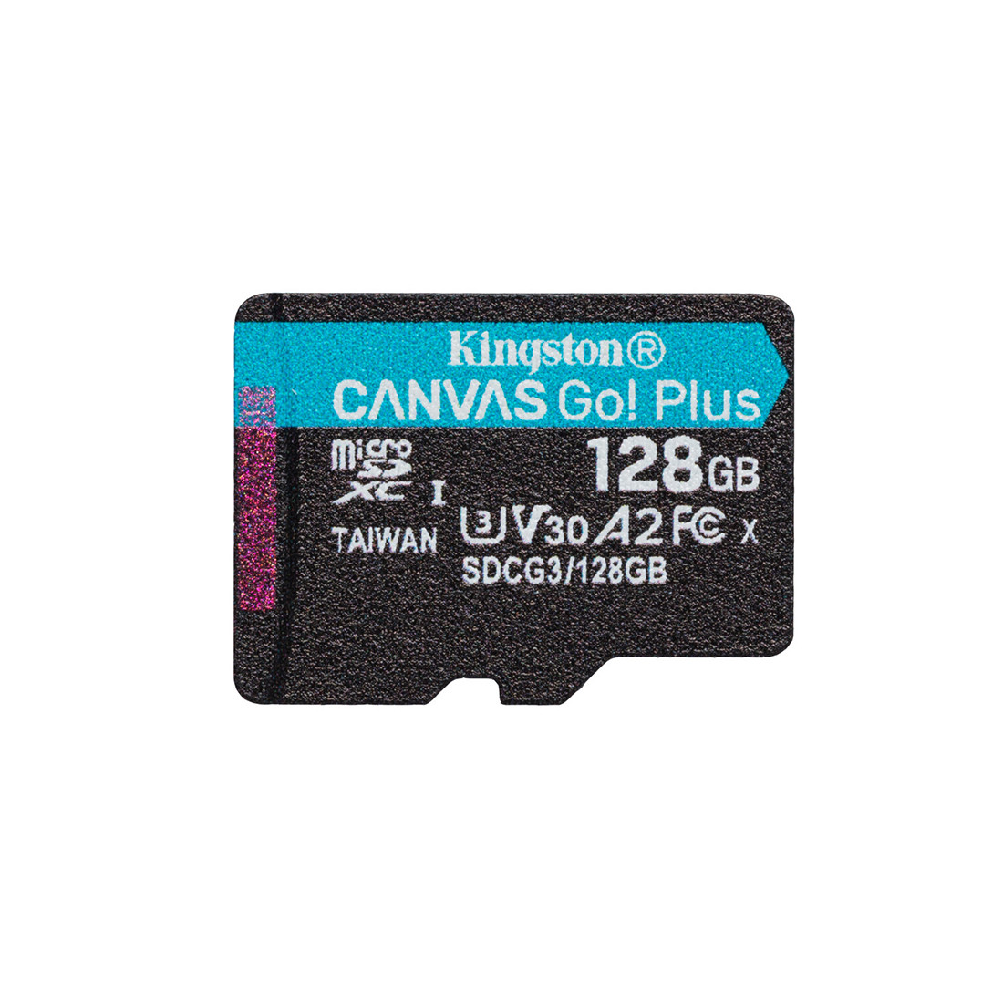 Карта памяти MicroSD 128GB Class 10 UHS-I A2 C10 Kingston SDCG3/128GBSP - фото 1 - id-p113322923