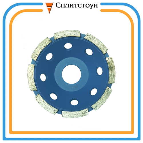 Алмазный шлифовальный круг  (100x5x22,2x8    бетон 60)  сухая  Professional