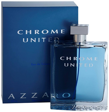 Azzaro Chrome United туалетная вода EDT 100 мл, для мужчин