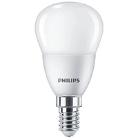 Лампа PHILIPS EcohomeLEDLustr e5W 500lm E14840P45 Нейтральный цвет