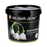 Краска водно-дисперсионная акриловая ЭКОСНЕЖКА 7кг.