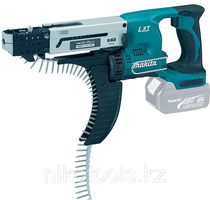 Магазинный аккумуляторный шуруповёрт Makita DFR550Z
