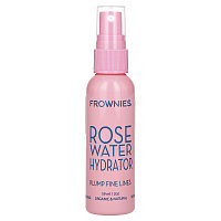 Frownies, Увлажняющий крем с розовой водой (59 мл) подходит к Патчам для лица против морщин Frownies